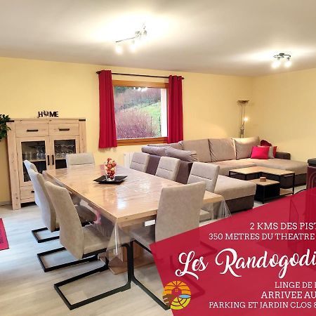 Les Randogodilleurs Avec Jacuzzi A 2Kms Des Pistes Et 350M Du Theatre Du Peuple ! Villa Bussang Eksteriør billede